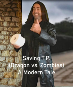 5a-poster_Saving T.P. (Dragon vs. Zombies) - a modern tale